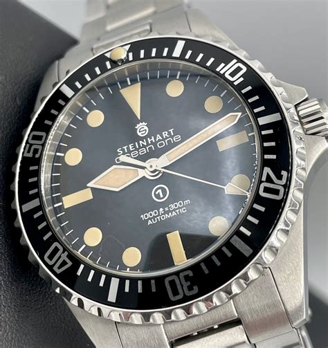 steinhart ocean vintage military watch